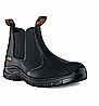 מגף עבודה JCB-Chelsea Brown Crazy Horse S3